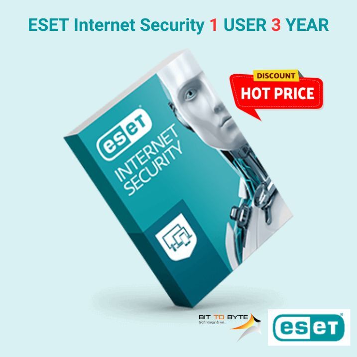 Eset Internet Security 1 USER 3 YEAR